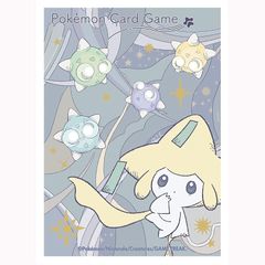 【新品】 ポケモンセンターオリジナル ポケモンカードゲーム デッキシールド プレミアム・グロス ジラーチ星つなぎ【ホワイト】 1