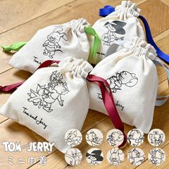 건착 톰과 제리 톰 제리 미니 건착 소품 넣어 건착 파우치 귀여운 세련된 돈주머니 가방 화장품 메이크업 파우치 어른 귀여운 캐릭터 심플 코튼 작은 꽁꽁 리본 면 여자 여자 여자 고등학교