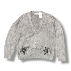 参考上代59400円 未使用 el conductorH 24AW SHAGGY KNIT CARDIGAN