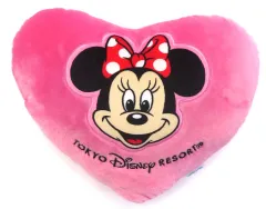【中古】クッション・本体 ミニーマウス(ピンク) ハート型クッション 「ディズニー」 東京ディズニーリゾート限定