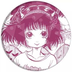 [중고] 배지 빈즈 복숭아 마키 [귀등의 냉철 홀로그램 캔 배지(65mm) 01. 공식 일러스트]