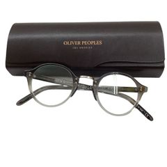 ♪♪OLIVER PEOPLES オリバーピープルズ 伊達メガネ アイウェア ケース付き グレー