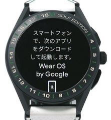 ★箱保付！極美品！TAG HEUER タグホイヤー SBG8A82.EB0206 コネクテッドウォッチ ゴルフエディション スマートウォッチ メンズ★