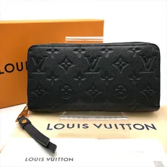 美品 LOUISVUITTON ルイヴィトン モノグラム アンプラント ジッピー ウォレット 長財布 ノワール ブラック ブランド a7073