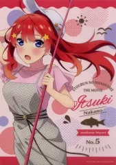 【中古】クリアポスター A3クリアポスター 中野五月 「きゃらっとくじ 映画 五等分の花嫁～おさかな日和～」 O賞