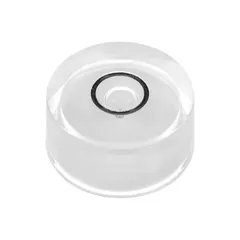 uxcell ラウンドバブルレベル 18x9mm ミニ円形ブルズアイ水準器 カメラ三脚 望遠鏡 ワークショップ ターンテーブル 写真フレームの水平出し用 ホワイト