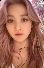 【中古】コレクションカード(女性) TWICE/ジヒョ/下部印刷サイン入り/CD「MORE ＆ MORE」付属フォトカード