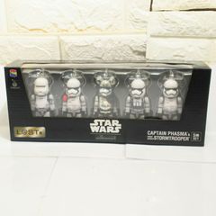 【Happyくじ「STAR WARS™」】STAR WARS BE@RBRICK ラストワン賞 キャプテン・ファズマ&ファースト・オーダー ストームトルーパー 5体セット/mik0198