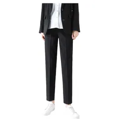 【迅速発送】Onabebi マタニティパンツ 妊娠服 ロング丈 消えないセンタープレス ウエスト調整 普段着からオフィスまで 足長効果 着痩せ効果 ストレッチ性 M～5XL…