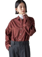 (シップス レディース) SHIPS for women SHIPS NINE CASE:DYED SHIRT 311150630 Brown2