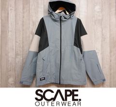 【新品:SALE】25 SCAPE TRACK JACKET - Sサイズ - SMOKE BLUE 正規品 スノーボード ウェア ジャケット