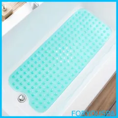 【人気商品】Gelrova お風呂マット 滑り止め 浴室マット すのこ 洗い場マット 浴槽マット 転倒防止 防カビ 無臭 40x100cm 透明 グリーン
