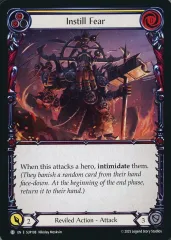 【中古】Flesh and Blood SUP108[C]：Instill Fear(2)/染み込む恐怖(2)