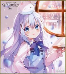 [중고] 종이 제품 치노 Koi 선생님 신작 일러스트 미니 색 종이 [주문은 토끼입니까? 전 Cafe Lumiere 도쿄 개선] 입장 특전