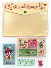 【中古】文房具その他 リルリンリン ステーショナリーセット 「ディズニー・クリスマス2022」 東京ディズニーリゾート限定