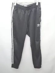 ◇ adidas アディダス 三つ葉 トレフォイル レギンス パンツ 表記なし ブラック レディース P  【1405090009299】