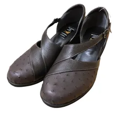 新品未使用★SHINJUKUYA 新宿屋 オーストリッチ ハンドメイド パンプス 新品未使用☆SHINJUKUYA 新宿屋 オーストリッチ ハンドメイド