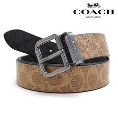 コーチ ベルト メンズ COACH BELT リバーシブル CY922 QBRMO