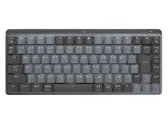 【新品・4営業日で発送】LOGICOOL ロジクール KX850CC キーボード MX Mechanical Mini(青軸)(Chrome／Android／Mac／Windows11対応) グラファイト KX850CC ワイヤレス...のサムネイル