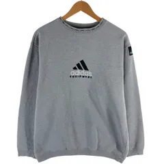 超希少 美品 90s adidas equipment スウェット 刺繍ロゴ L 古着通販】90's adidas equipment アディダス エキップメント