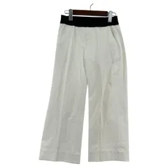 【新品未使用】M・fil エムフィル　パンツ　 38 ホワイト 美品】M-fil エムフィル パンツ ホワイト 38 美品】M-fil