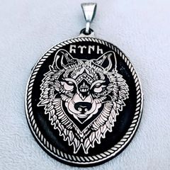☆NEW☆ トルコ製 925silver ペンダントトップ（オオカミ）