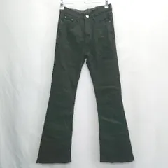 ◇ Θ ◎ ●美品● by muni:r バイ ムニール フレア デニムパンツ サイズM ブラック レディース E  【1503050026482】