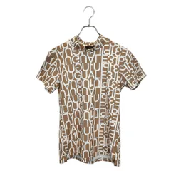 未使用級　1PIU1UGUALE3 総柄ロゴ　モックネック　ゴルフウェア　Ⅳ 未使用級 1PIU1UGUALE3 総柄ロゴ モックネック ゴルフウェア Ⅳ