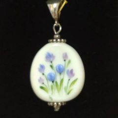 ☆美品☆2個セットアウガルテン忘れな草ペンダントトップ - メルカリ