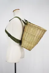 かご　籠　カゴ　背負い籠　リュック　花入れ　小物入れ　バスケット　古道具 Amazon.co.jp: Yinxiufa 背負いカゴ 背負いかご 籠 リュック