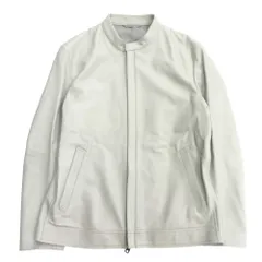 値引き不可 メンズメルローズ　シンプルライダース 本羊革　超美品 2025年最新】MEN'S MELROSE メンズ レザージャケット
