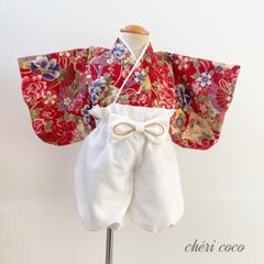 【SALE価格】ベビー袴　ハンドメイド　70-80size