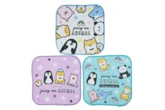 【送料無料】 【オリジナル】【ジューシーななかまたち】ちびタオル3枚組【動物】【アニマル】【タオル】【たおる】【ハンカチ】【ミニタオル】【ハンドタオル】【キッズ】【子供】【学校】【保育園】【幼稚園】【3枚セット】【3枚入り】【雑貨】【グッズ】