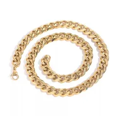 マイアミキューバン チェーン ネックレス 3~12mm 60cm 男女兼用 新品