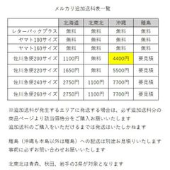 追加送料　￥4400　専用ページ