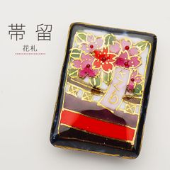 桐05300 武山 本鼈甲 螺鈿金蒔絵 蝶文様 ネックレス - メルカリ