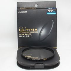 HAKUBA 77mm レンズフィルター ULTIMA WR 透過率99.5%+ワイドバンド超低反射 撥水防汚 薄枠 日本製 レンズ保護用