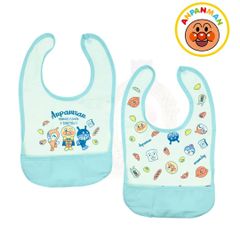 アンパンマンエプロン2枚セット 防水 袖なしエプロン 2枚組 お食事エプロン 食事用エプロン【食事用スタイ】 【入園準備品】
