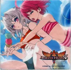 【中古】タオル・手ぬぐい(キャラクター) アルカナハート3 すっごい!ファイバークロスミニタオル PS3ソフト特典