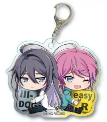 【中古】キーホルダー・マスコット(キャラクター) 神宮寺寂雷＆飴村乱数(ペア柄ver.) ぎゅぎゅっとアクリルキーホルダー 「ヒプノシスマイク -Division Rap Battle-」