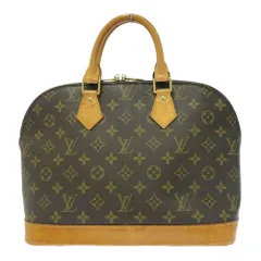 【中古】LOUIS VUITTON ルイ・ヴィトン M51130 モノグラム PVC アルマPM ハンドバッグ ブラウン 455915 ハンドバッグ