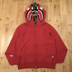 2025年最新】APE シャークパーカー 赤の人気アイテム - メルカリ