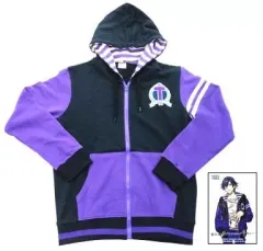 【中古】アウターウェア(キャラクター) 一ノ瀬トキヤ プリンスパーカー パープル×ブラック Sサイズ 「うたの☆プリンスさまっ♪」 SHINING WEB STORE受注生産限定