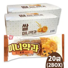 KorePla ミニ薬菓 (ヤッカ) 70g *20袋セット / ミニヤッカ  ヤックァ 韓国お菓子