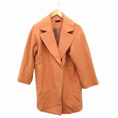 アパートバイローリーズ apart by lowrys チェスターコート アウター ミドル丈 起毛 モヘヤ混 F オレンジ /FT10のサムネイル
