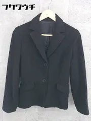 ◇ NOLLEY'S ノーリーズ アンゴラ混 長袖 ジャケット サイズ40 ブラック レディース 