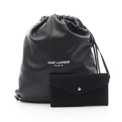 サンローランパリ SAINT LAURENT PARIS リュックサック バックパック テディ 5539190YP0E ブラック レザー テディ バックパック レディース Used Aのサムネイル
