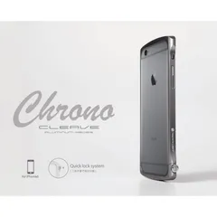【訳アリ B級品 特別価格】【２個セット】iPhone 6s／6用　シャープなデザインのアルミニウムバンパー「Chrono」