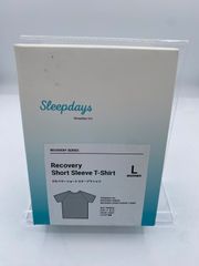 スリープデイズ【 リカバリーショートスリーブ Tシャツ 】【 ウーマン Woman 】女性向け 　Lサイズ　半そで リカバリーウェア アース繊維 AATH SleepDays