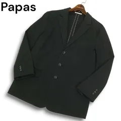 Papas パパス 2B テーラードジャケット カシミア100% ブラック 2025年最新】Yahoo!オークション -パパス ジャケット (カシミア